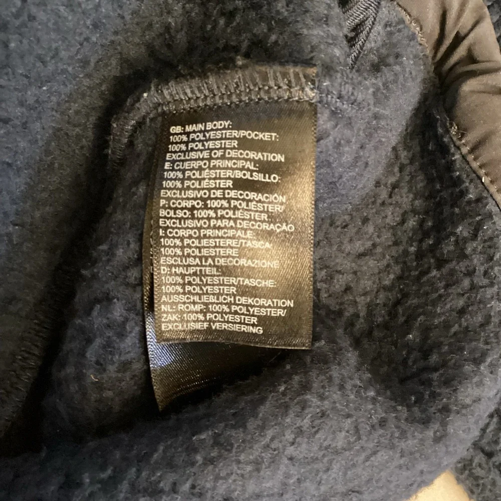 The North Face XL Cragmont Fleece Men’s Jacket Full Zip Blue Gray